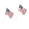 24 Packs: 2 ct. (48 total) Valley Forge® 8" x 12" U.S. Stick Flags